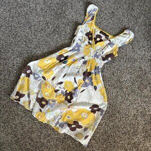 Speed Control Multicolor Flower Dress